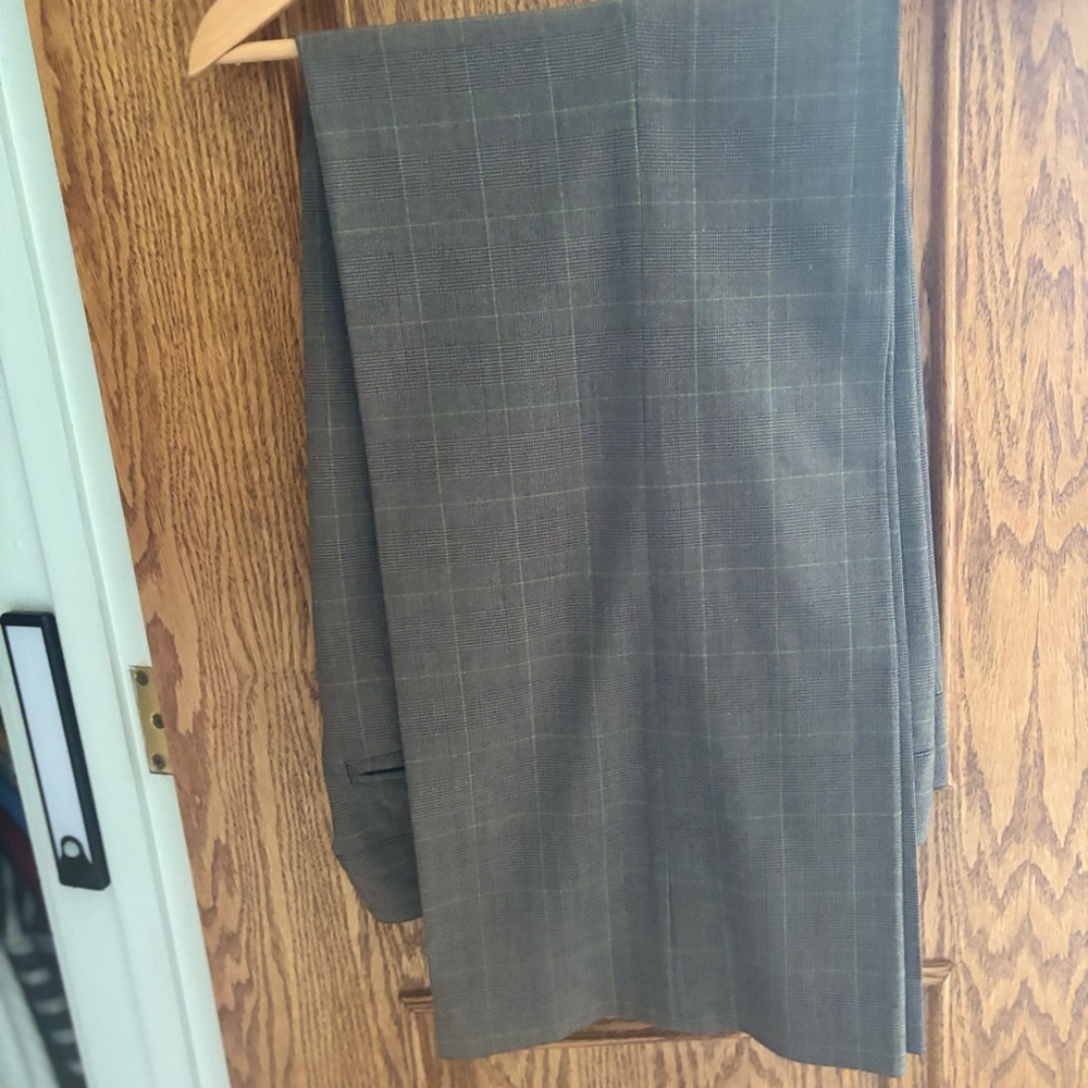Michael Kors Charcoal Checkered Blazer